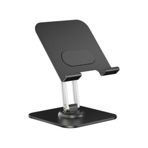360° rotatable carbon steel desktop tablet stand, height adjustable