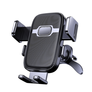360 rotating car air vent phone holder with spiral inverted hook bracket