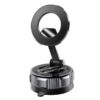 `360 rotatable vacuum magnetic car phone mount, upright side view`