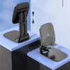 Z3 foldable desktop phone tablet stand, height adjustable design, adjustable lifting desktop holder
