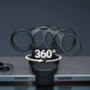 Back‑Clip Ring Holder for Smartphone