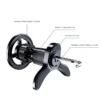 Exploded structure diagram of magnetic air vent car phone holder with labeled components