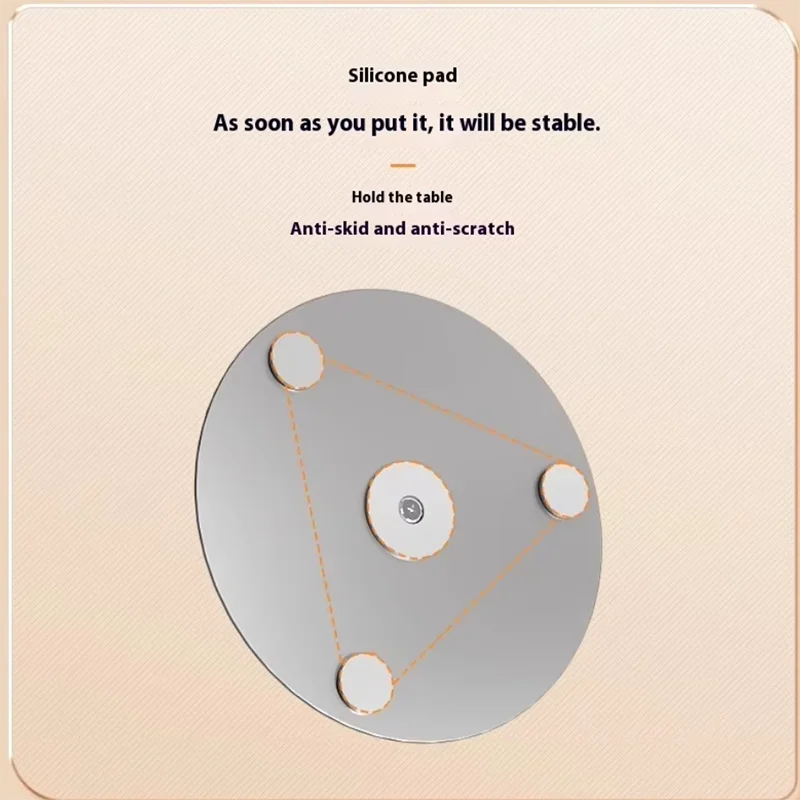 TS03 tablet stand 360 rotating shaft hexagonal screw, sturdy adjustable rotation mechanism