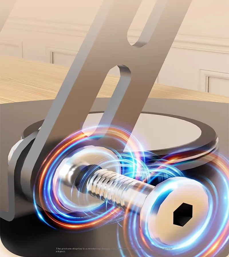 TS03 tablet stand 360 rotating shaft hexagonal screw, sturdy adjustable rotation mechanism