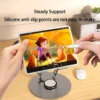 TS03 carbon steel tablet holder steady support, silicone anti-slip pads for drawing and writing