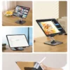Carbon steel desktop tablet stand for home office drawing viewing multi scene use