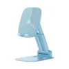 Blue Z3 adjustable foldable desktop phone tablet stand, height angle adjustable portable holder