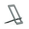 Foldable pocket aluminum phone stand, portable desktop mobile holder