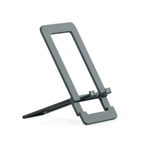 Foldable pocket aluminum phone stand, portable desktop mobile holder